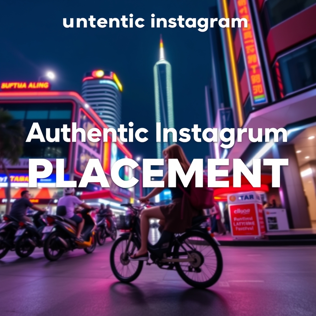 Authentic Instagram Product Placement for Indonesia