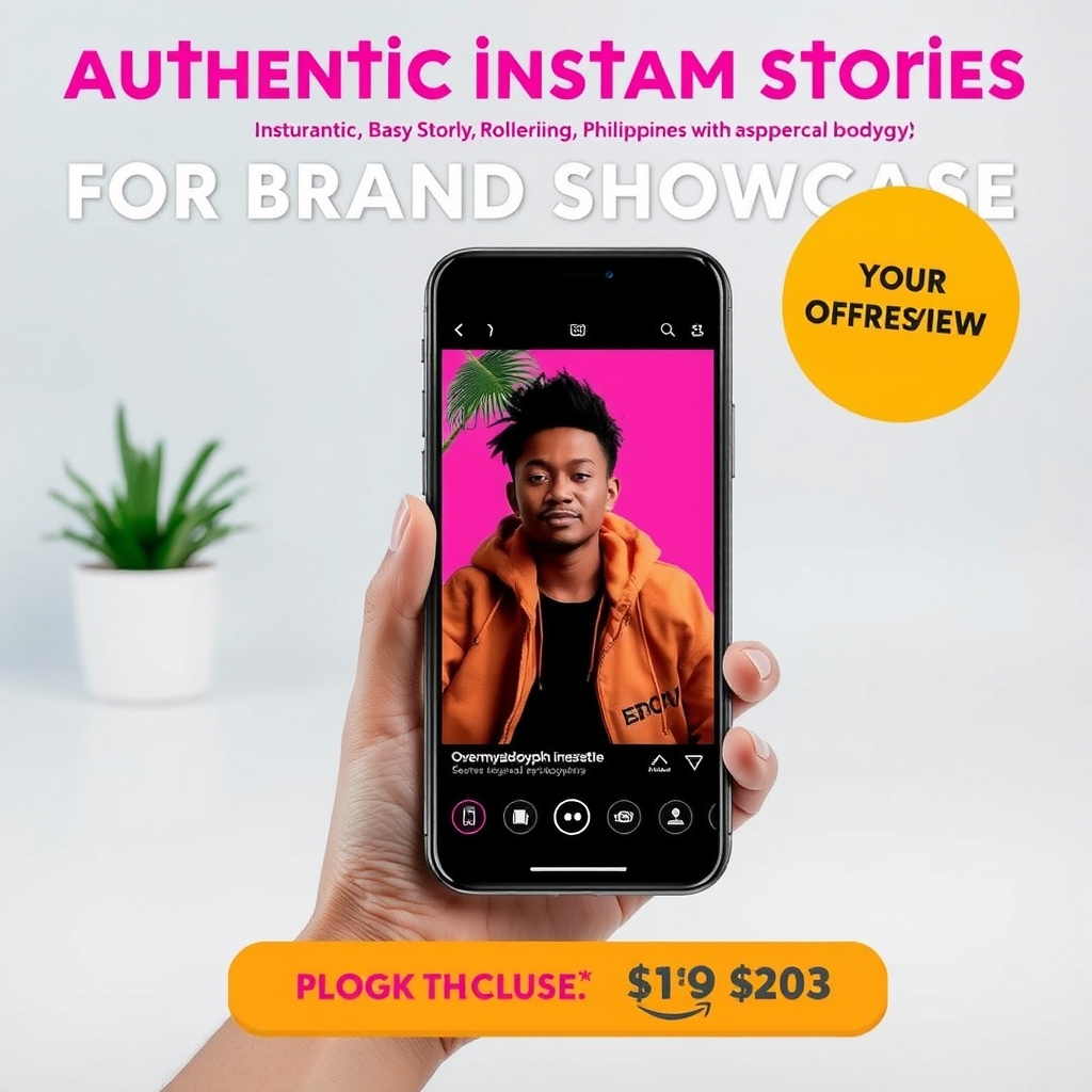 Authentic Instagram Stories for Brand Showcase
