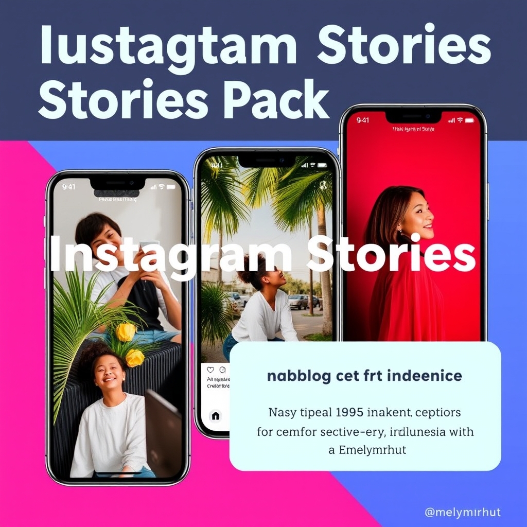 Authentic Instagram Stories Pack for Brands