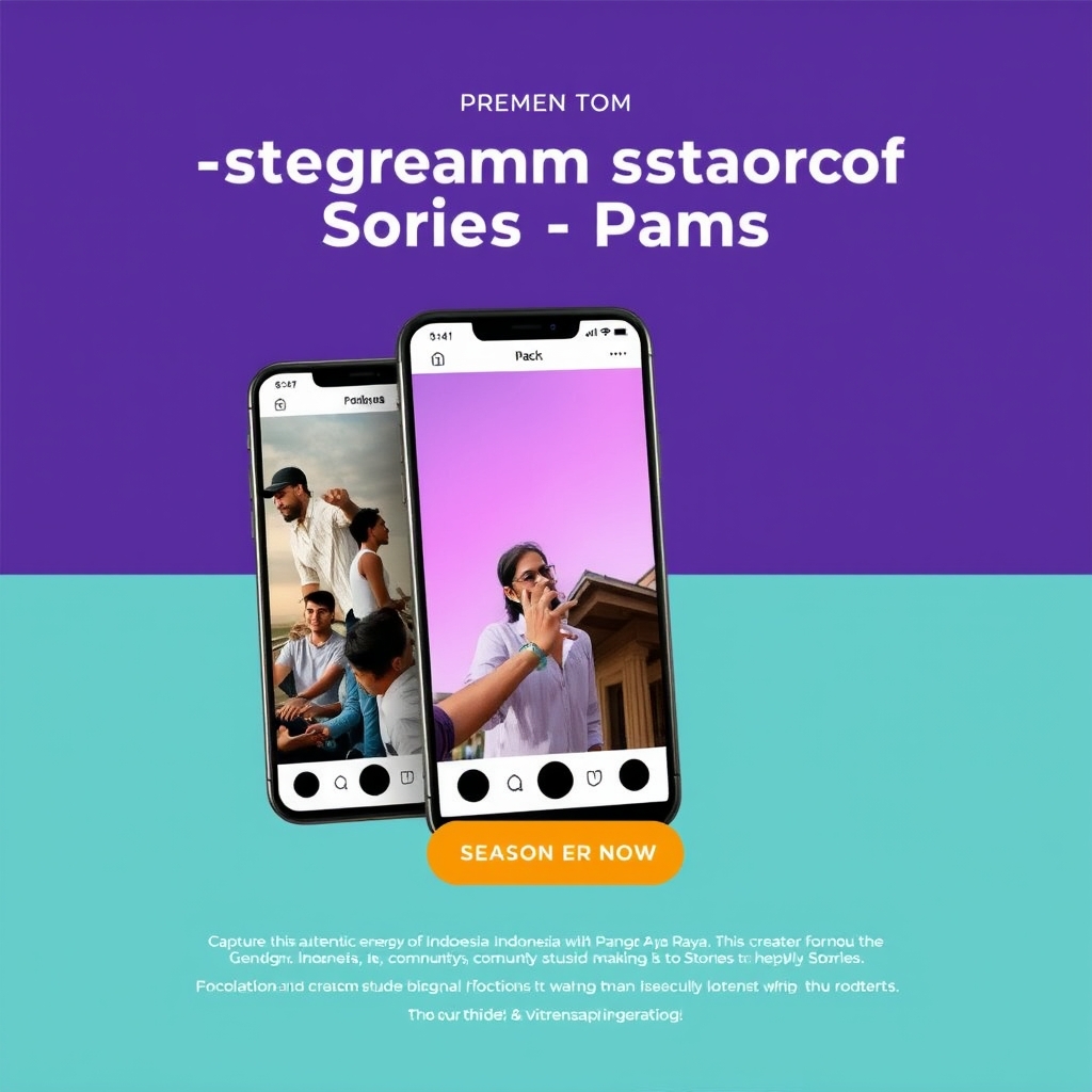 Authentic Instagram Stories Pack for Indonesia