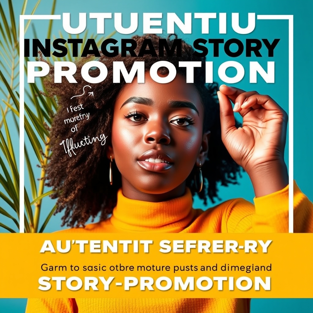 Authentic Instagram Story Promotion