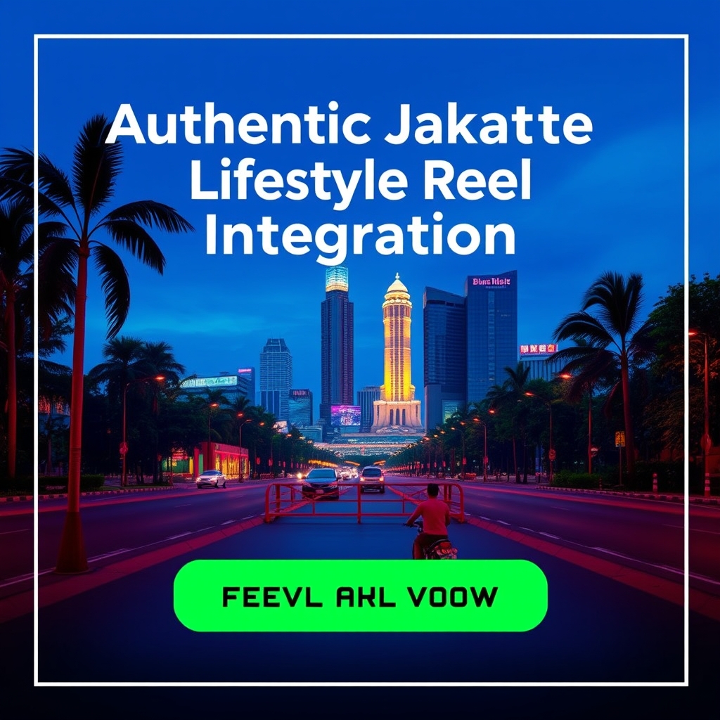 Authentic Jakarta Lifestyle Reel Integration