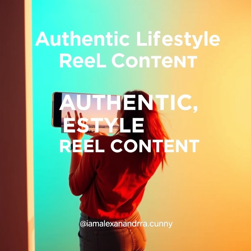 Authentic Lifestyle Reel Content