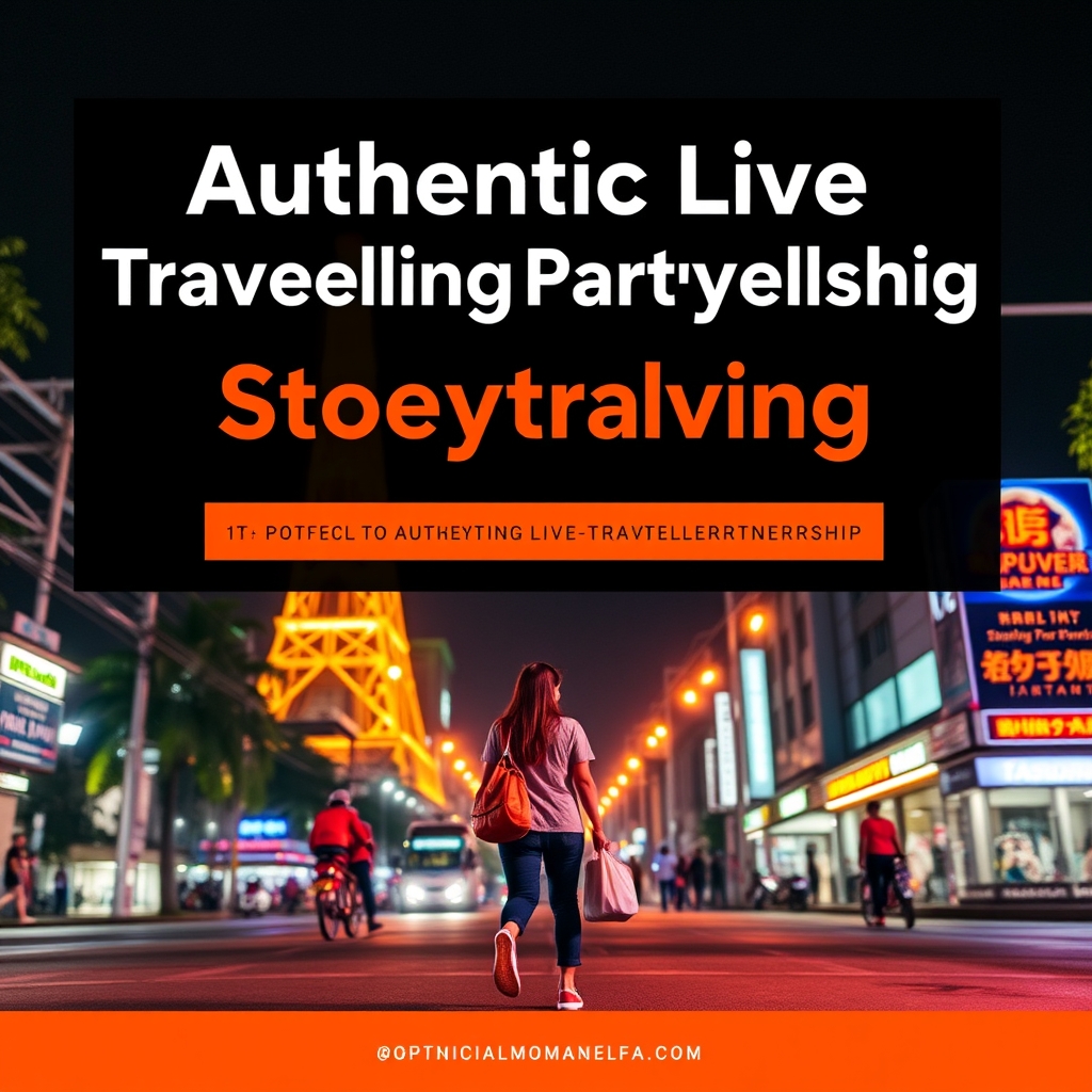Authentic Live Travel Storytelling Partnership