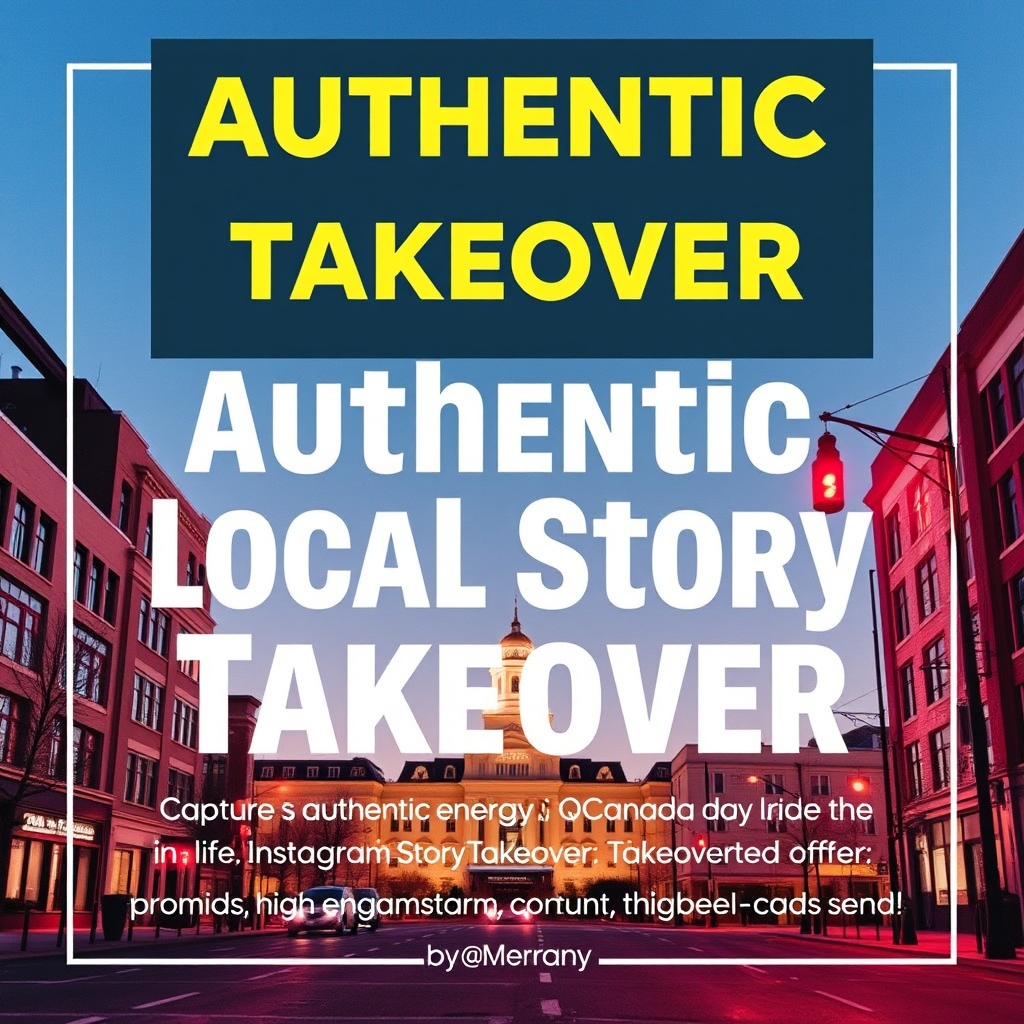 Authentic Local Story Takeover