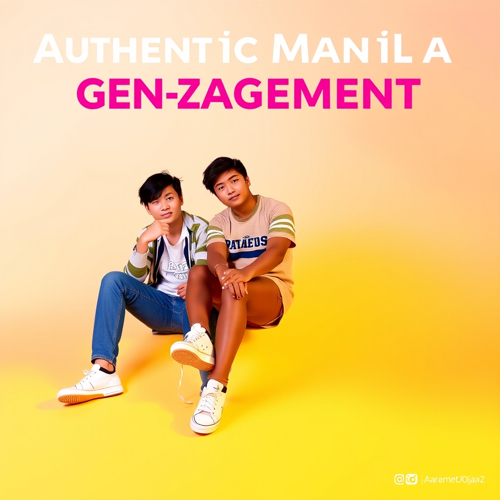 Authentic Manila Gen-Z Engagement