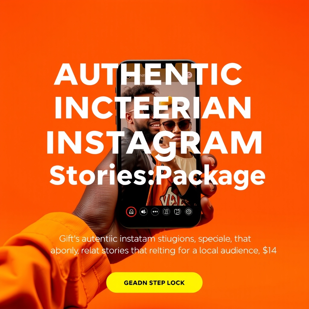 Authentic Nigerian Instagram Stories Package