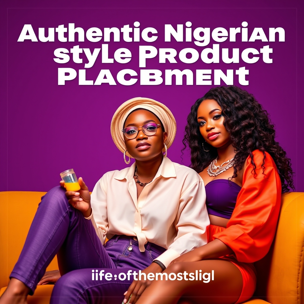 Authentic Nigerian Style Product Placement