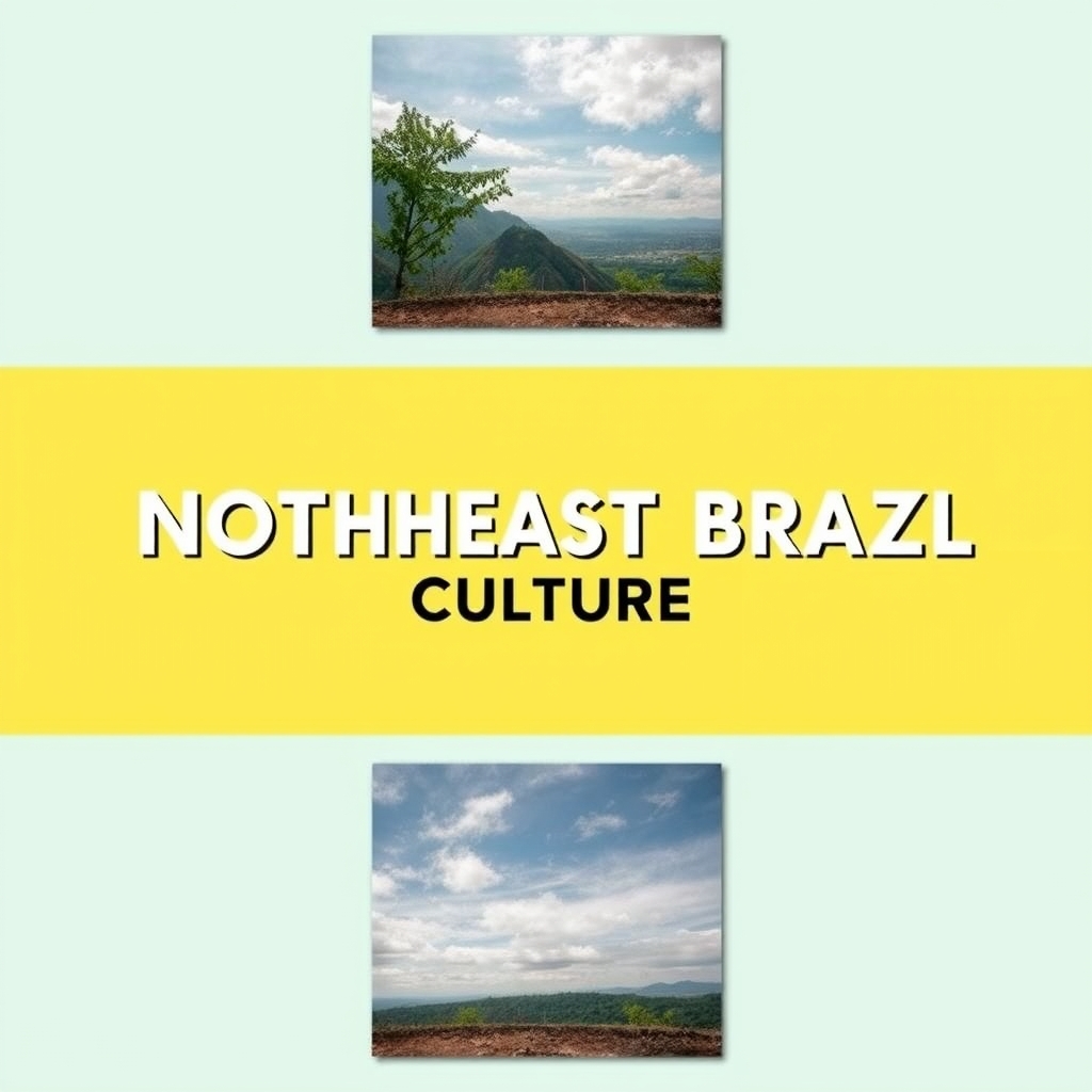 Authentic Northeast Brazil Culture Story Frames