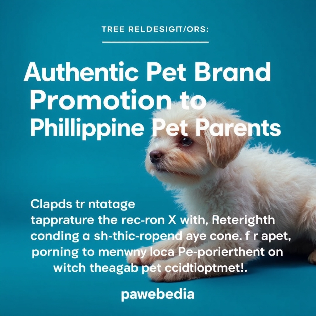 Authentic Pet Brand Promotion to Philippine Pet Parents