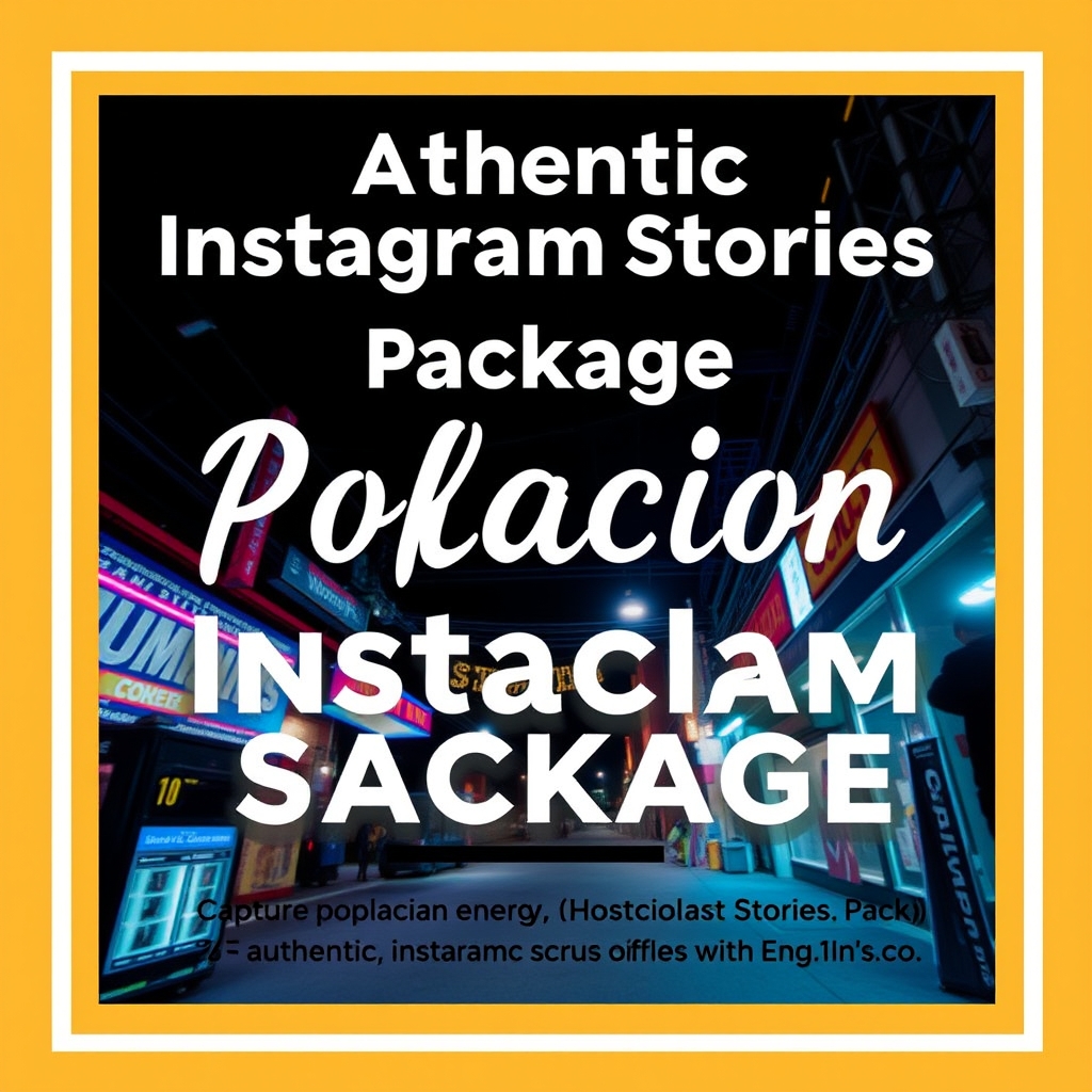 Authentic Poblacion Instagram Stories Package