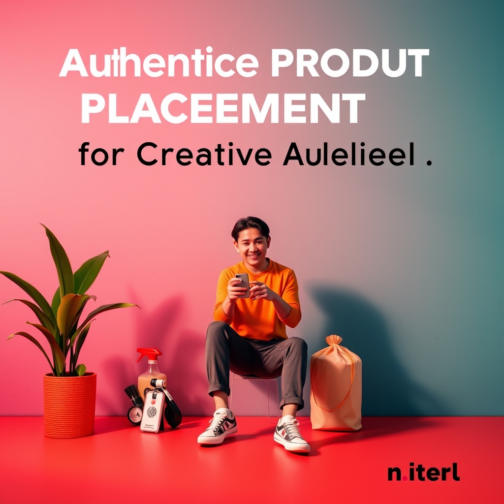 Authentic Product Placement for Creative Audiences