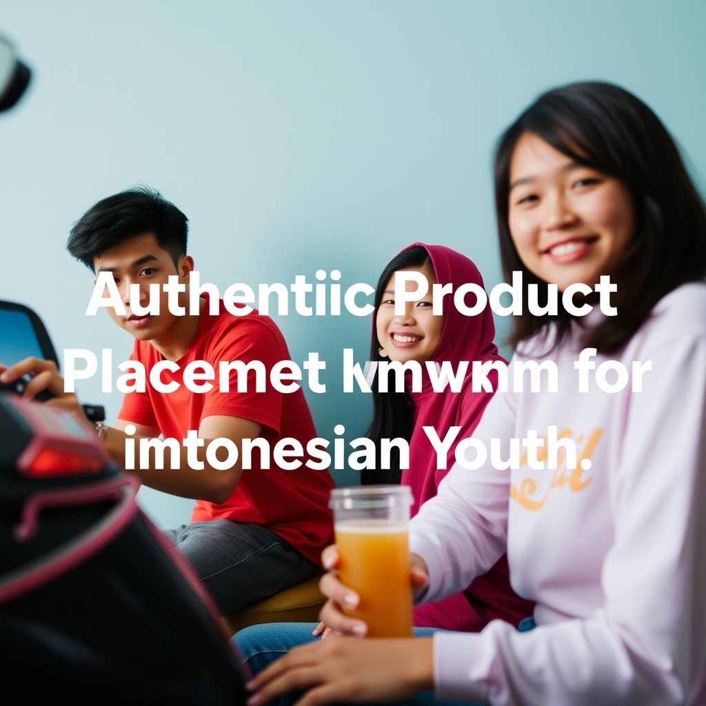 Authentic Product Placement for Indonesian Youth