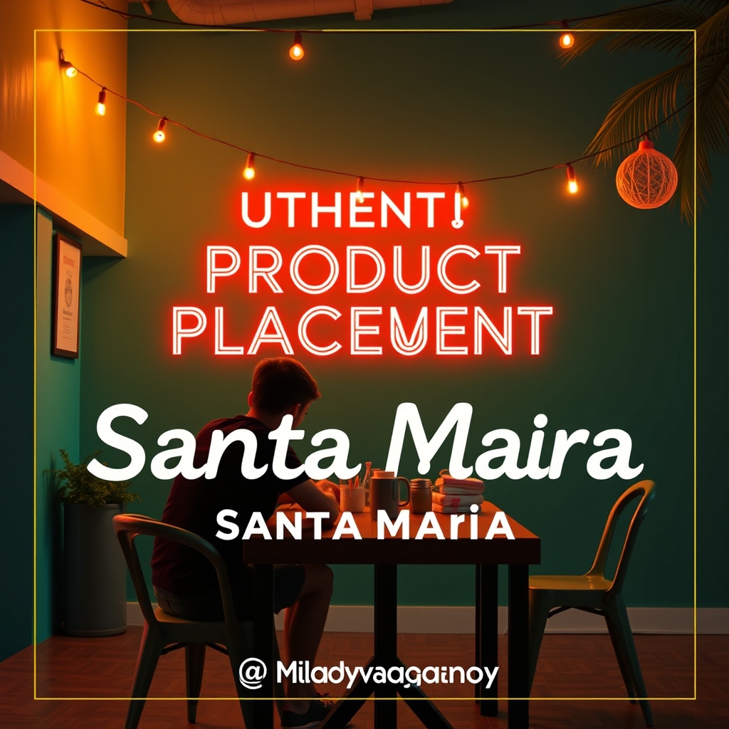 Authentic Product Placement for Santa Maria