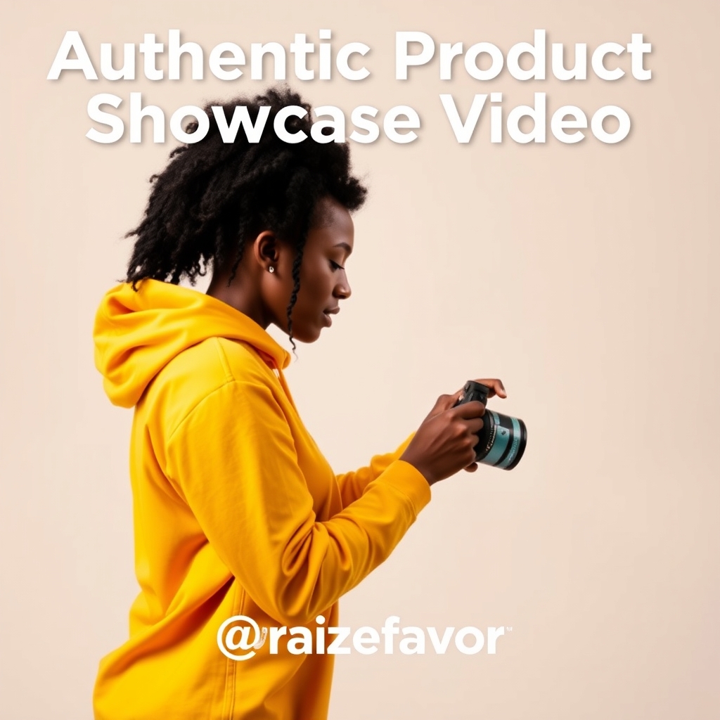 Authentic Product Showcase Video