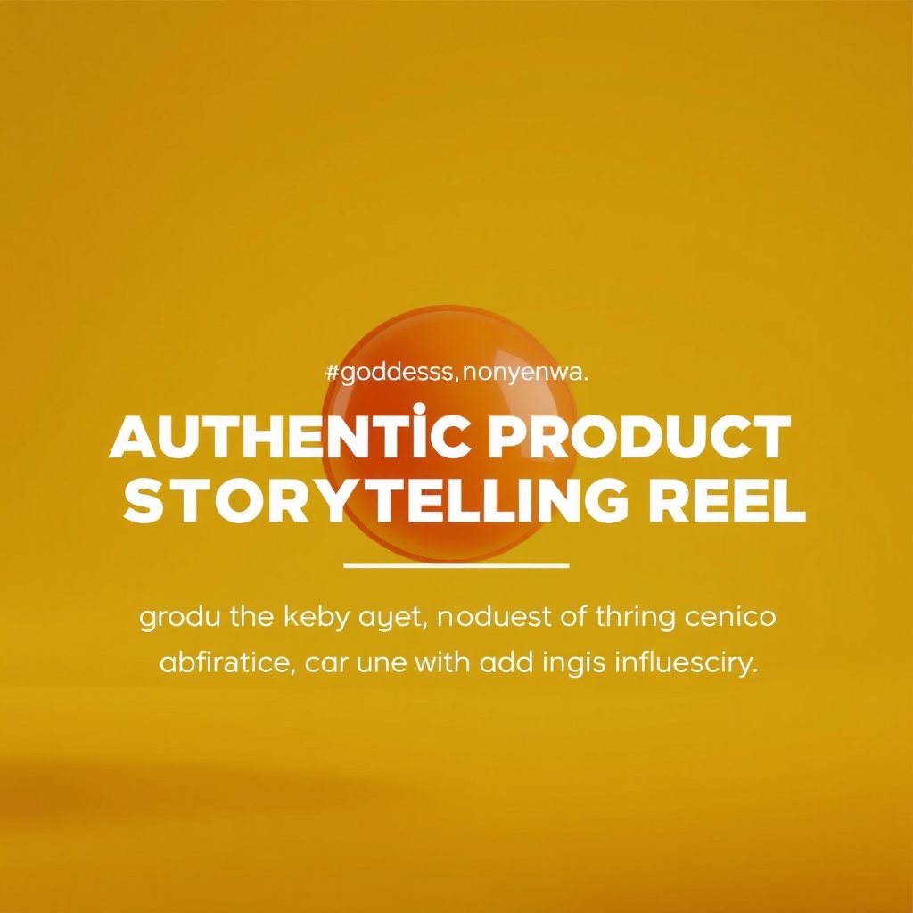 Authentic Product Storytelling Reel