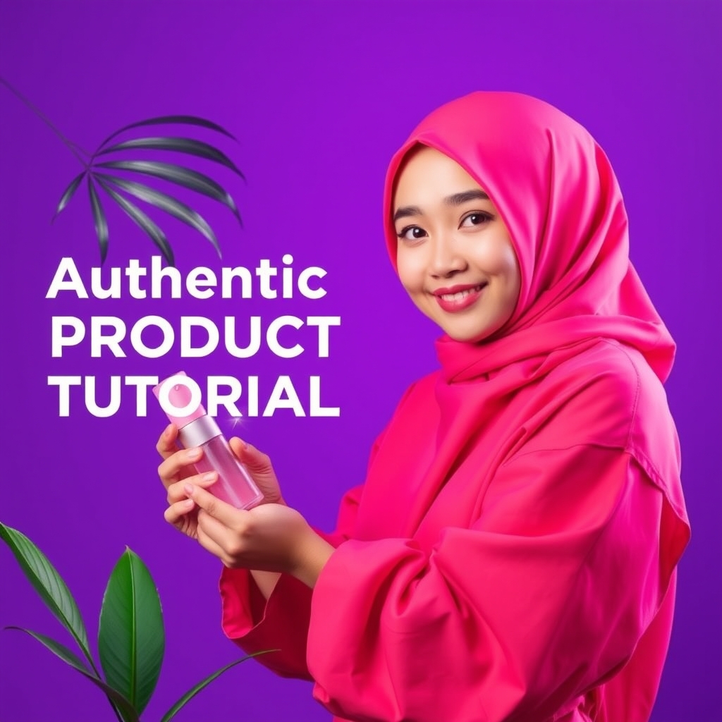 Authentic Product Tutorial from Indonesian Creator