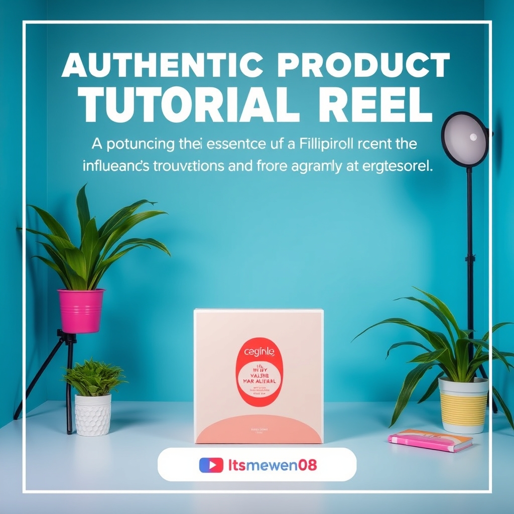 Authentic Product Tutorial Reel