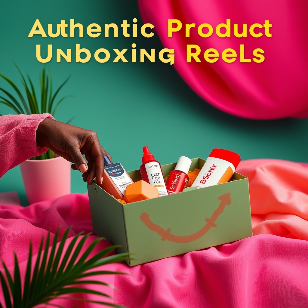 Authentic Product Unboxing Reels