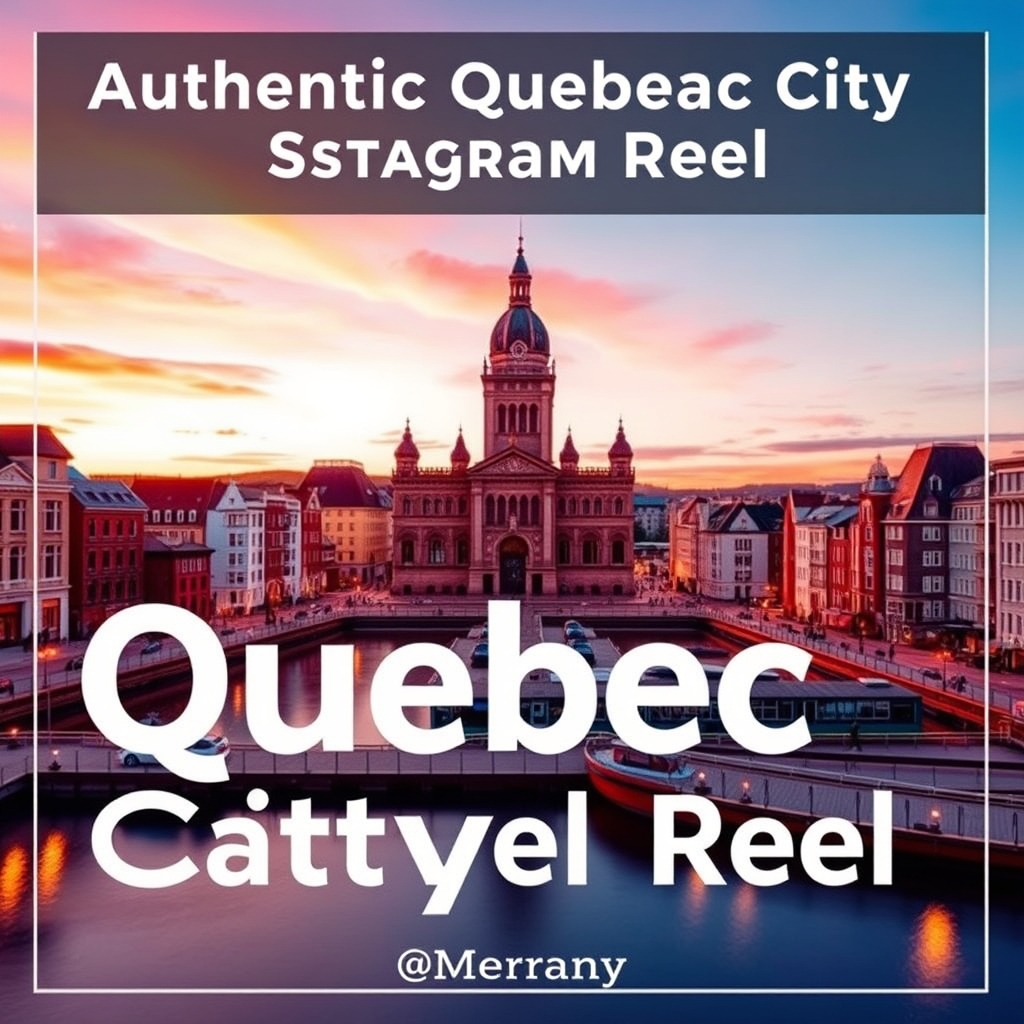 Authentic Quebec City Instagram Reel