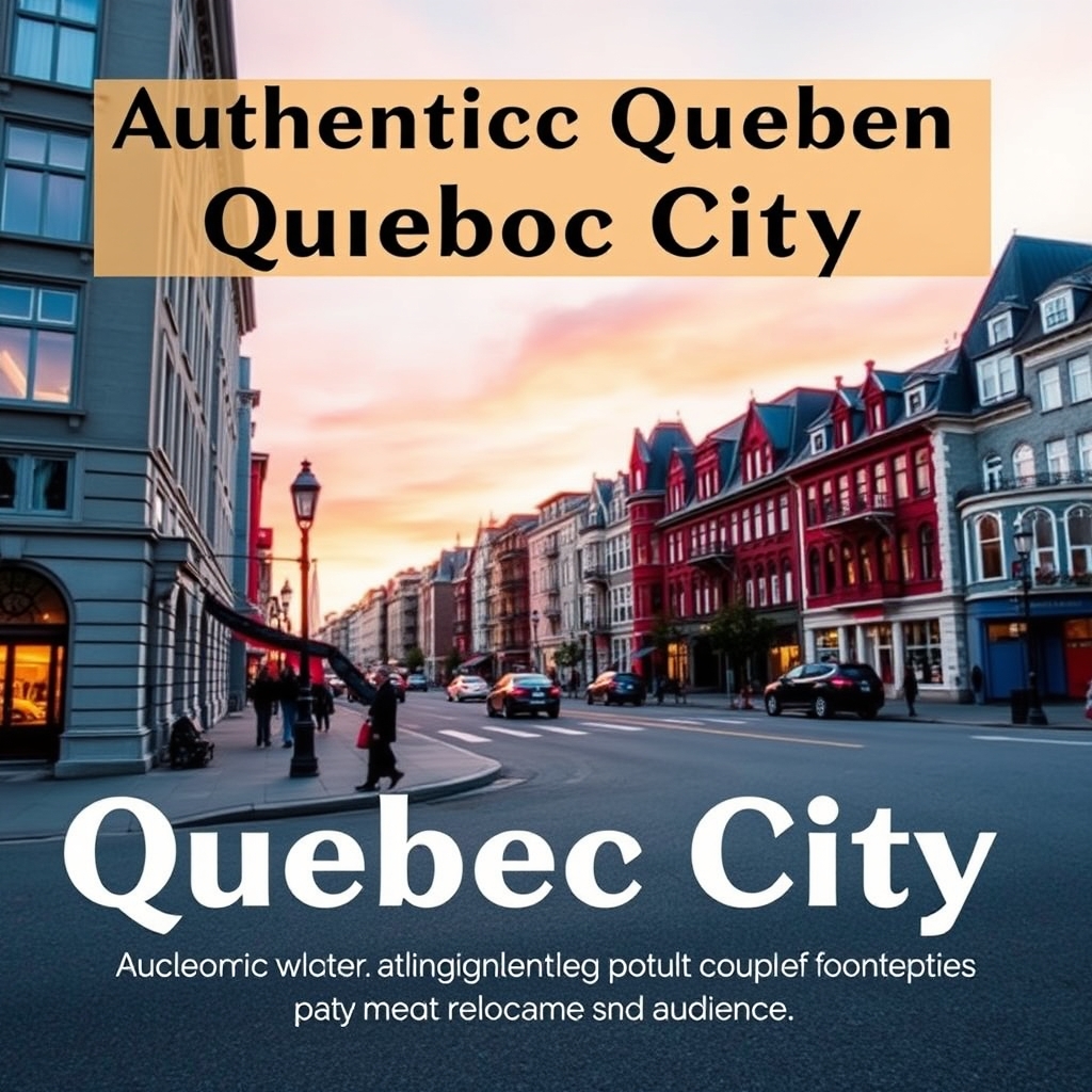 Authentic Quebec City Lifestyle Post