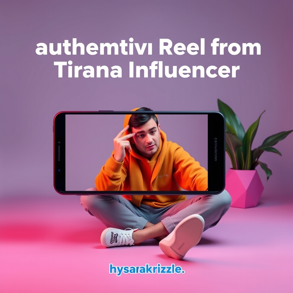 Authentic Reel from Tirana Influencer