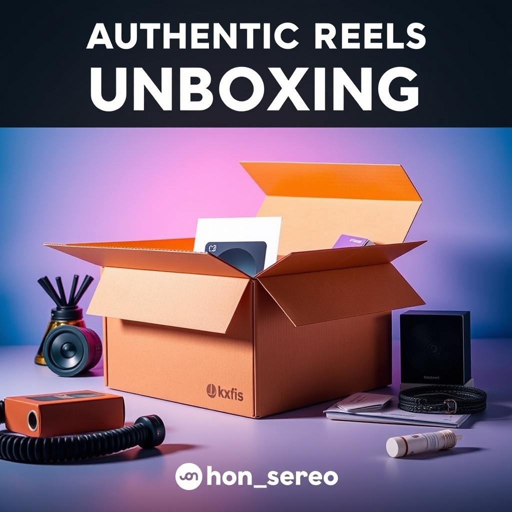Authentic Reels Unboxing Partnership