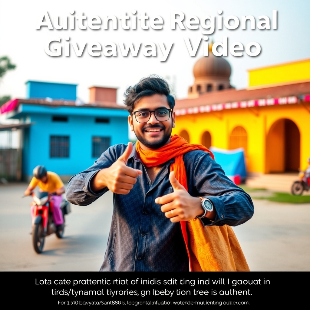Authentic Regional Giveaway Video