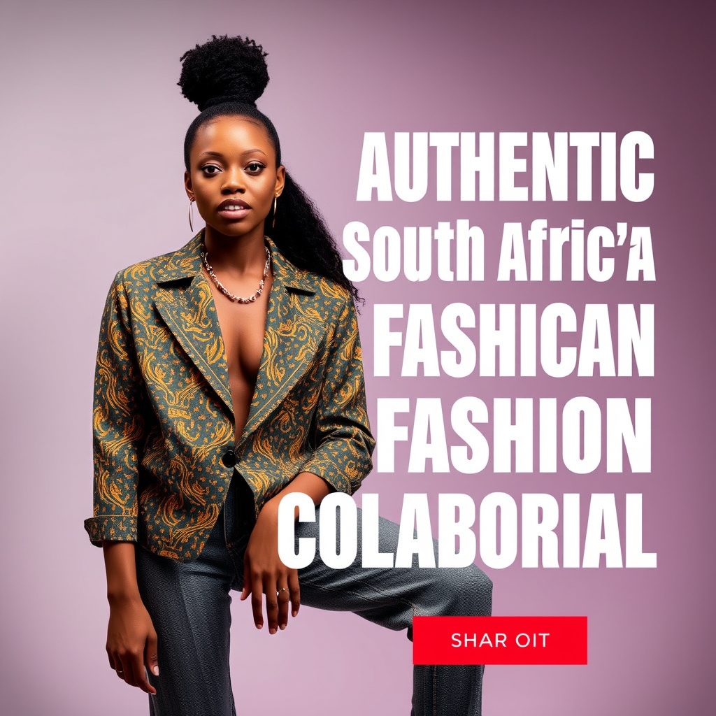 Authentic South African Fashion Tutorial Collaboration