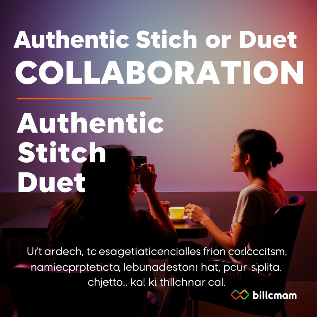 Authentic Stitch or Duet Collaboration