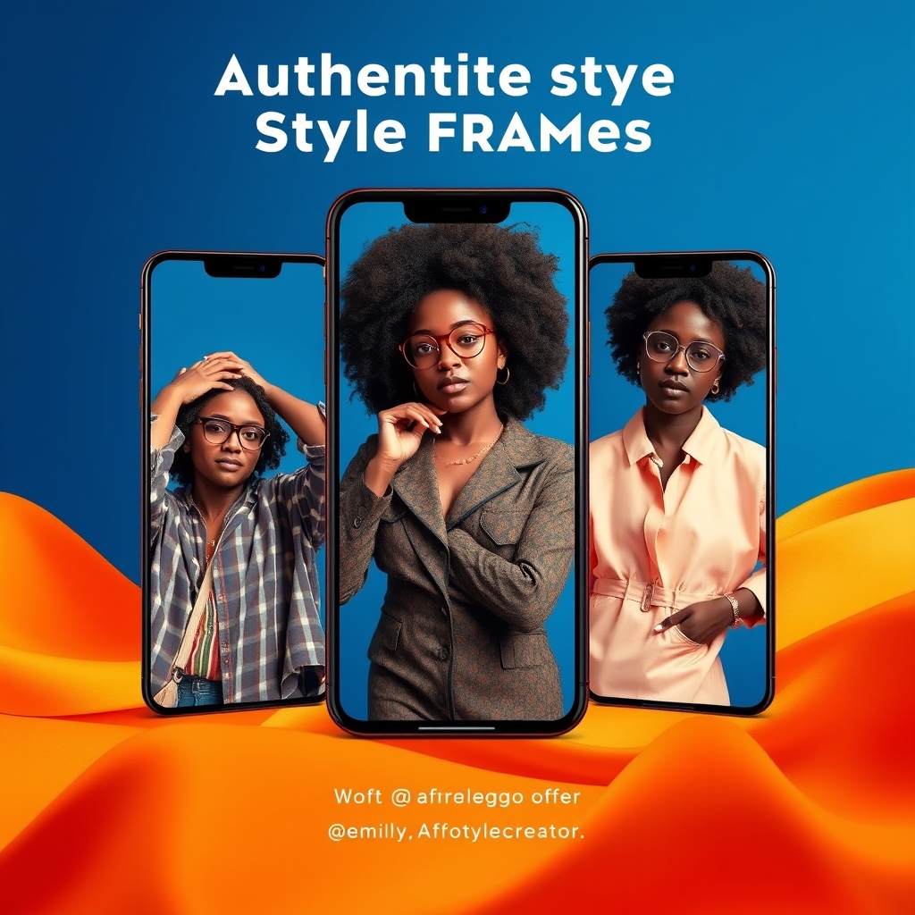 Authentic Style Frames for Instagram Stories