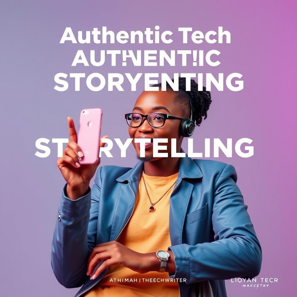 Authentic Tech Product Storytelling Post