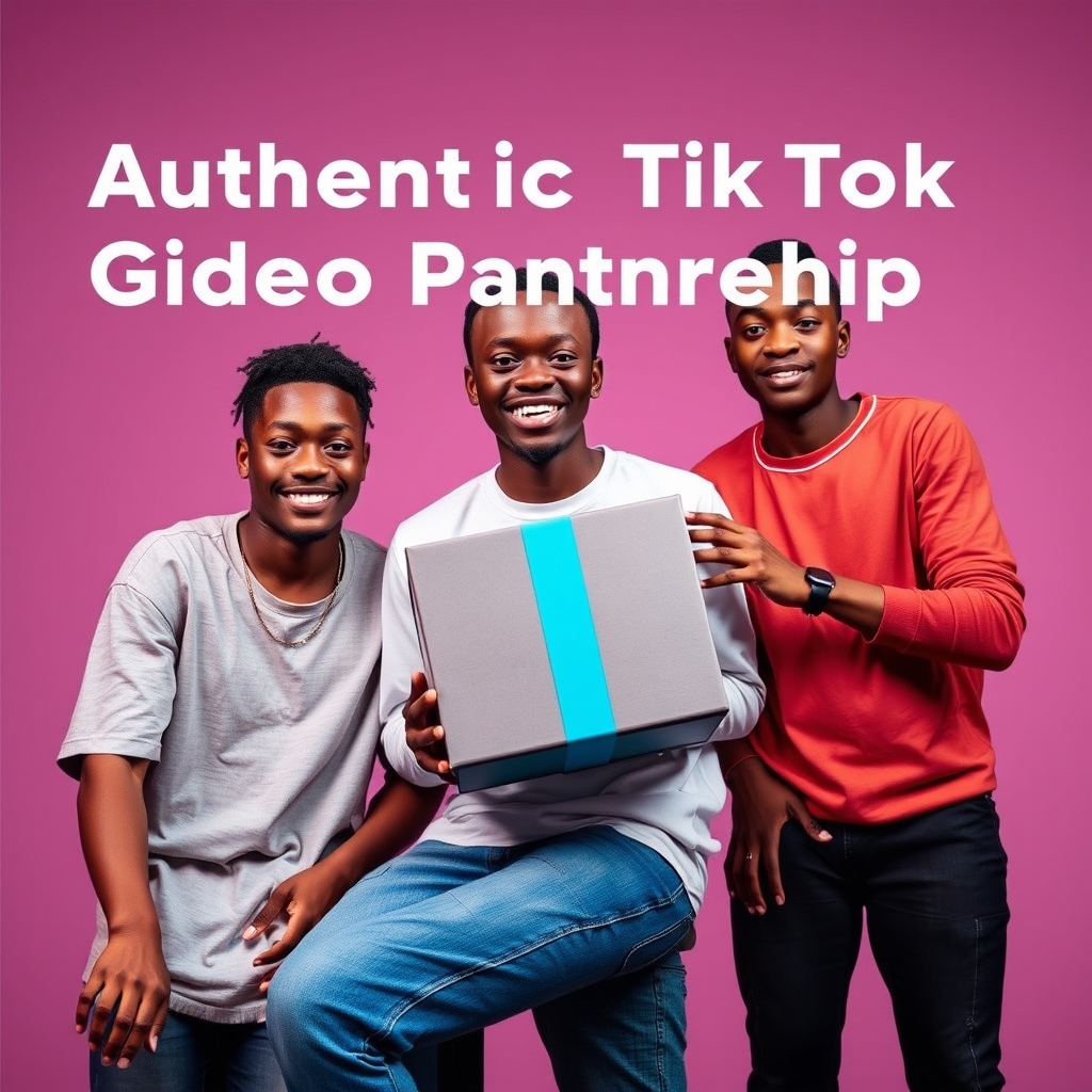 Authentic TikTok Giveaway Video Partnership