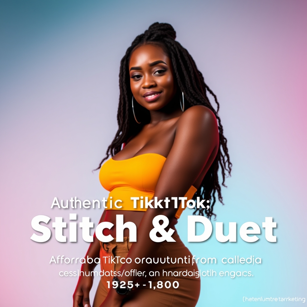 Authentic TikTok Stitch and Duet Offer