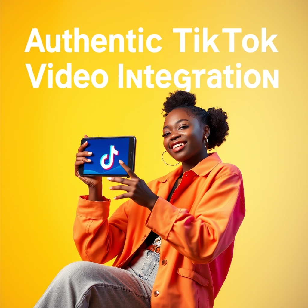 Authentic TikTok Video Integration