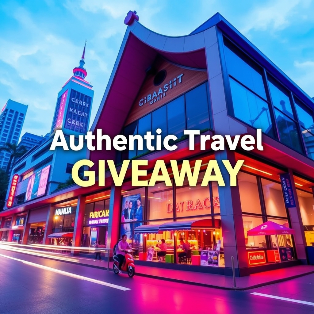 Authentic Travel Giveaway Partnership
