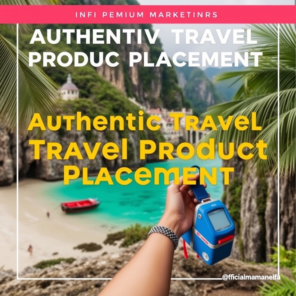 Authentic Travel Product Placement