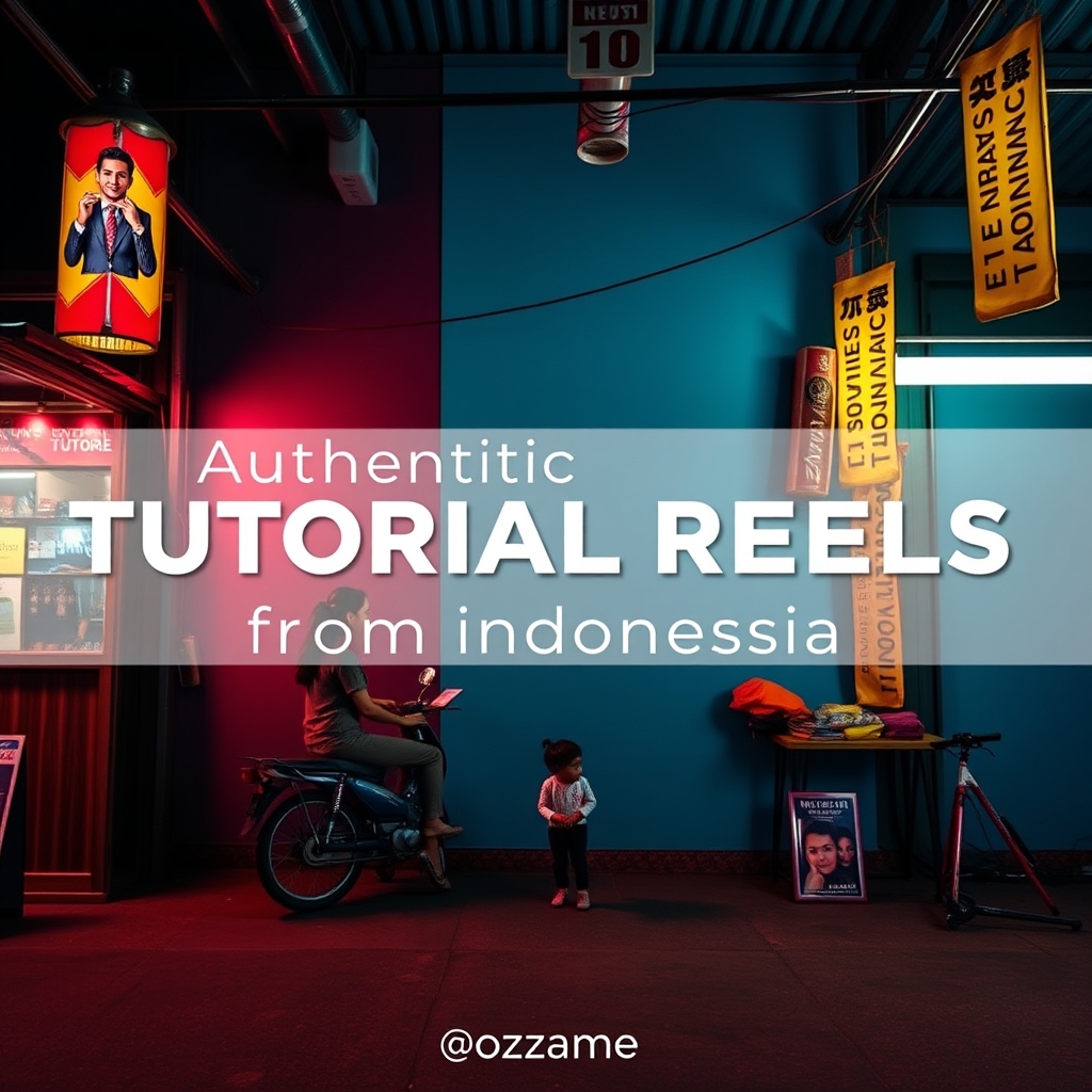 Authentic Tutorial Reels from Indonesia