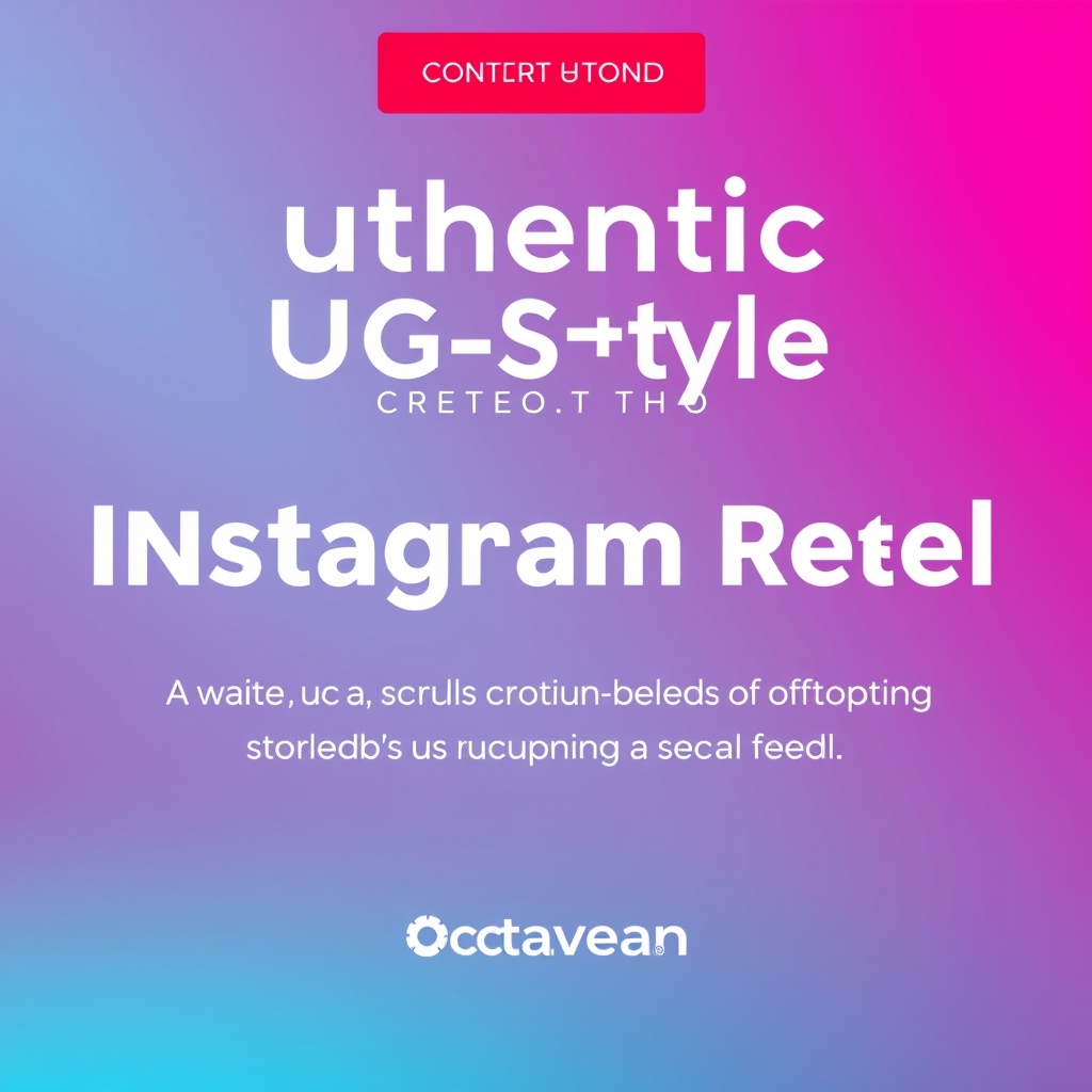 Authentic UGC-Style Instagram Reel