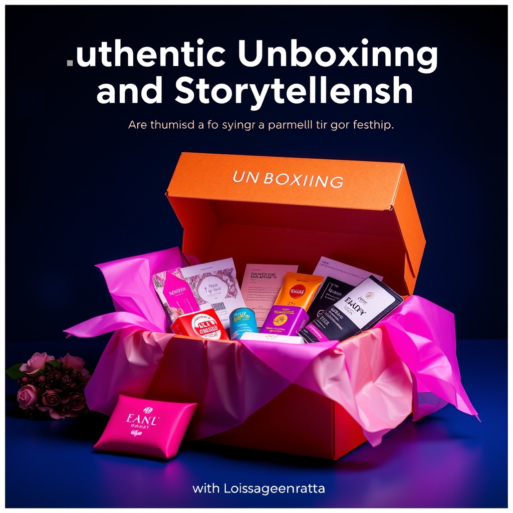 Authentic Unboxing and Storytelling Partnership
