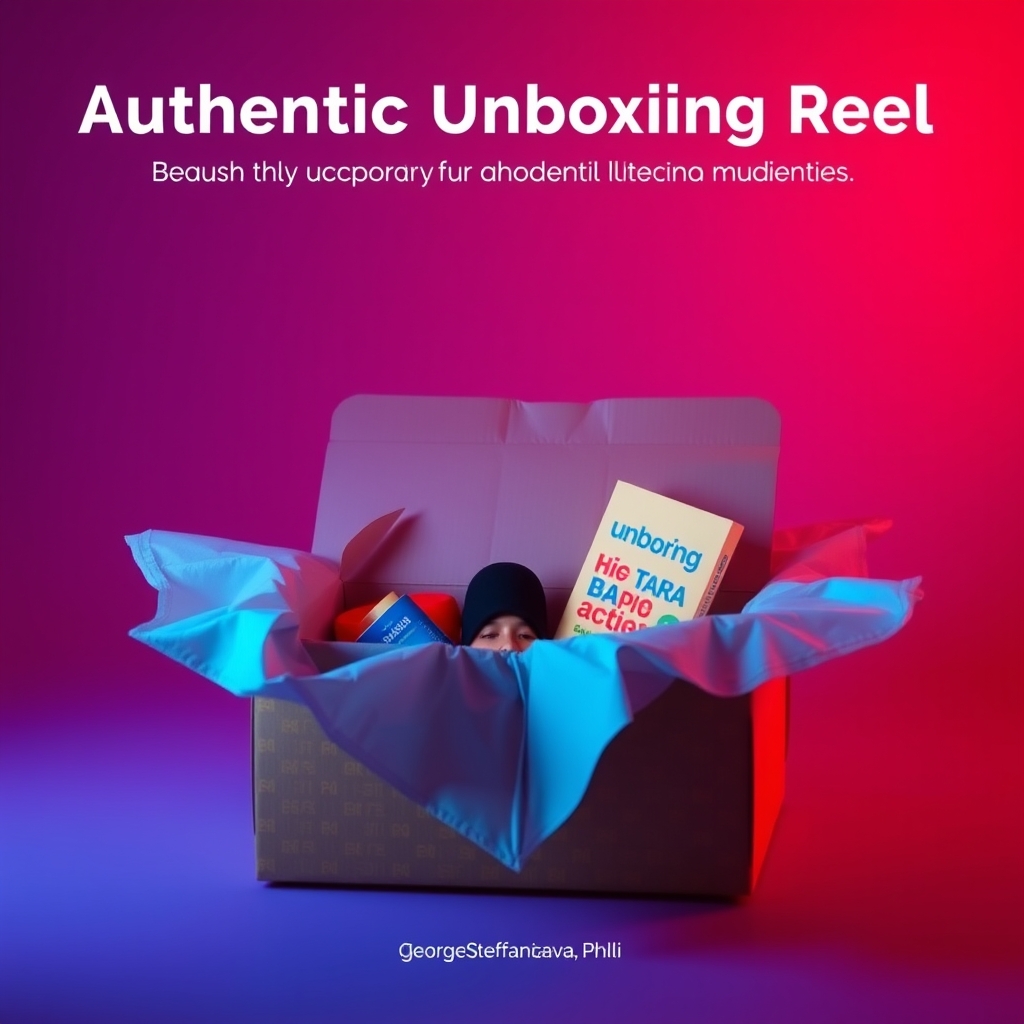 Authentic Unboxing Reel for Filipino Audience