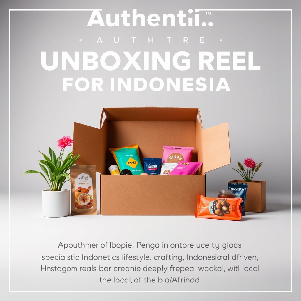 Authentic Unboxing Reel for Indonesia