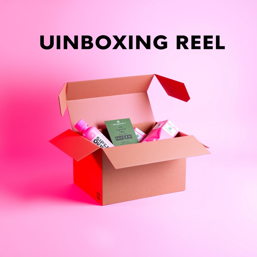 Authentic Unboxing Reel for Indonesian Audience