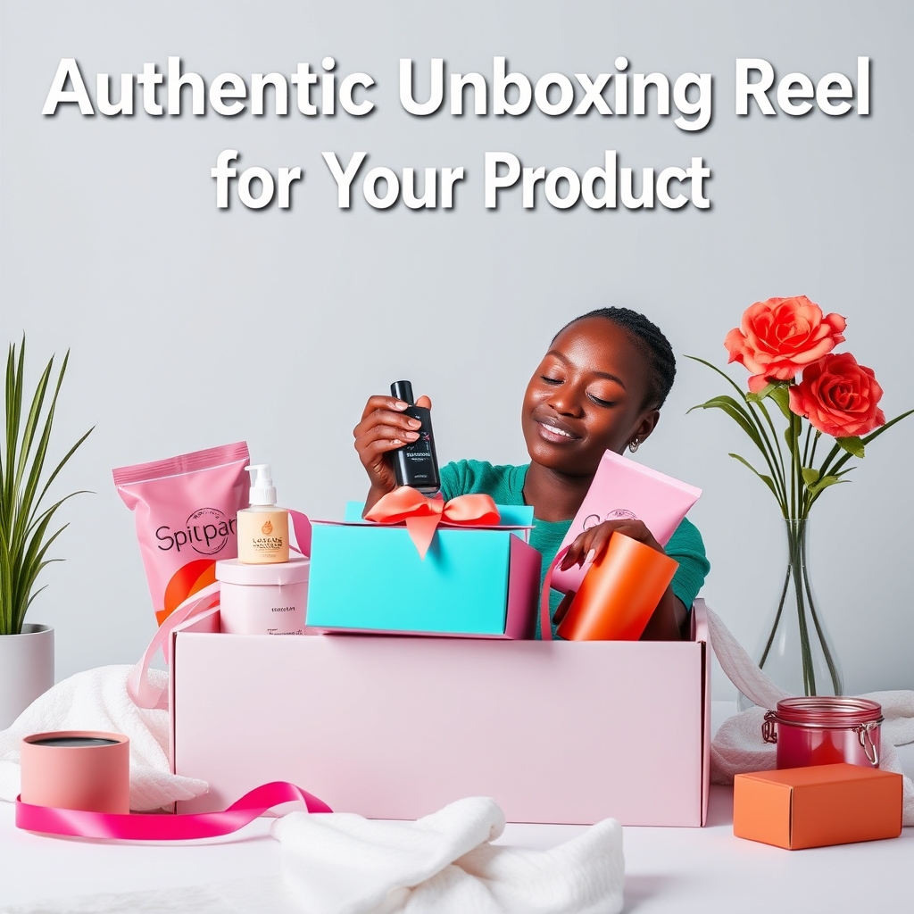 Authentic Unboxing Reel for Your Product