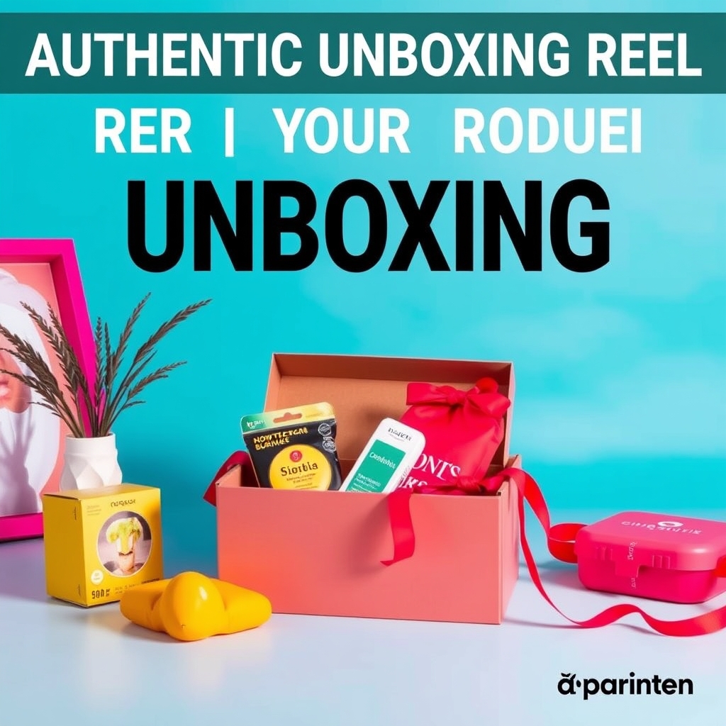 Authentic Unboxing Reel for Your Product