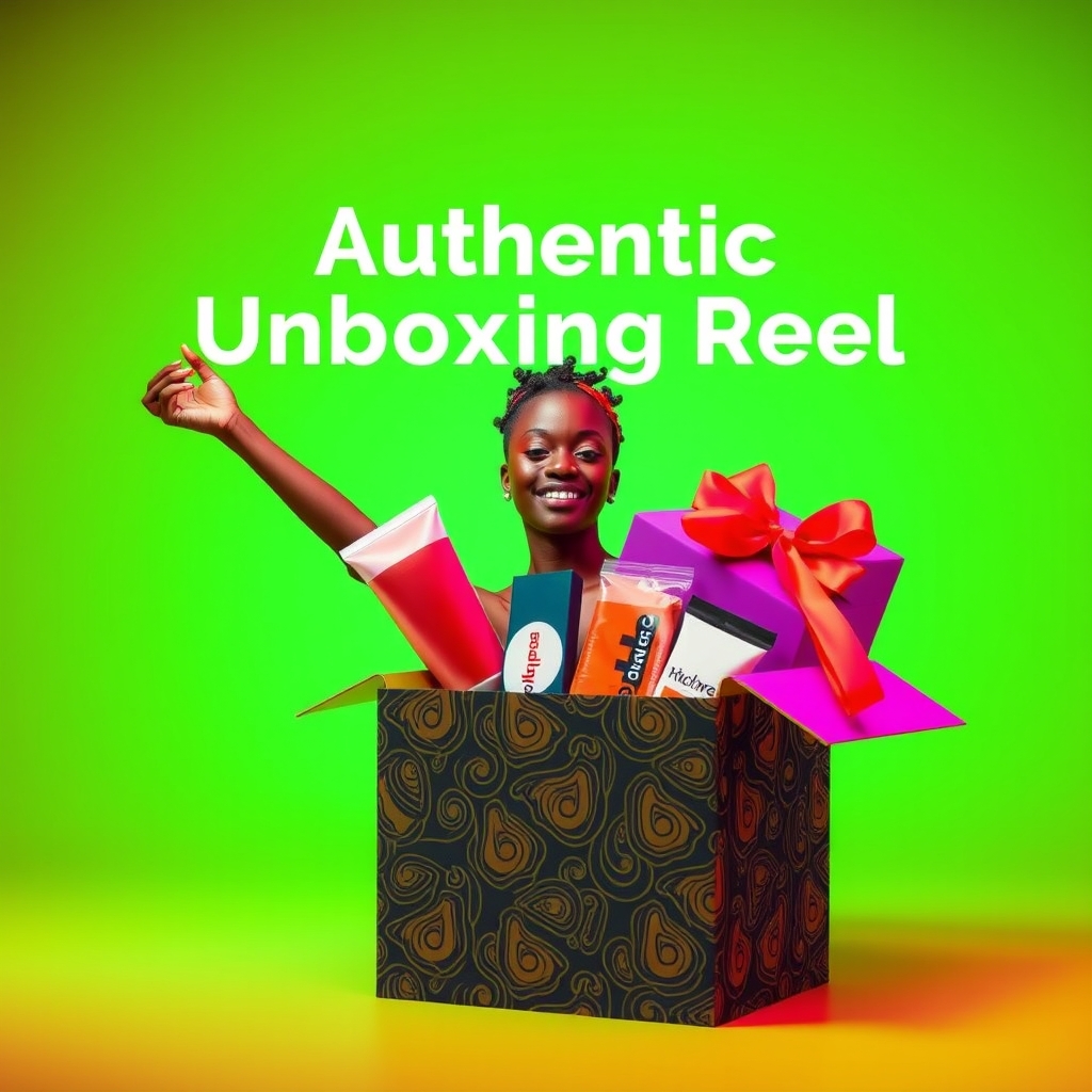 Authentic Unboxing Reel Partnership