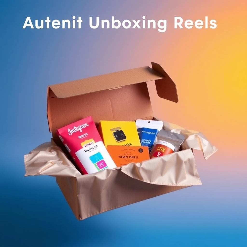 Authentic Unboxing Reels for Creative Brands
