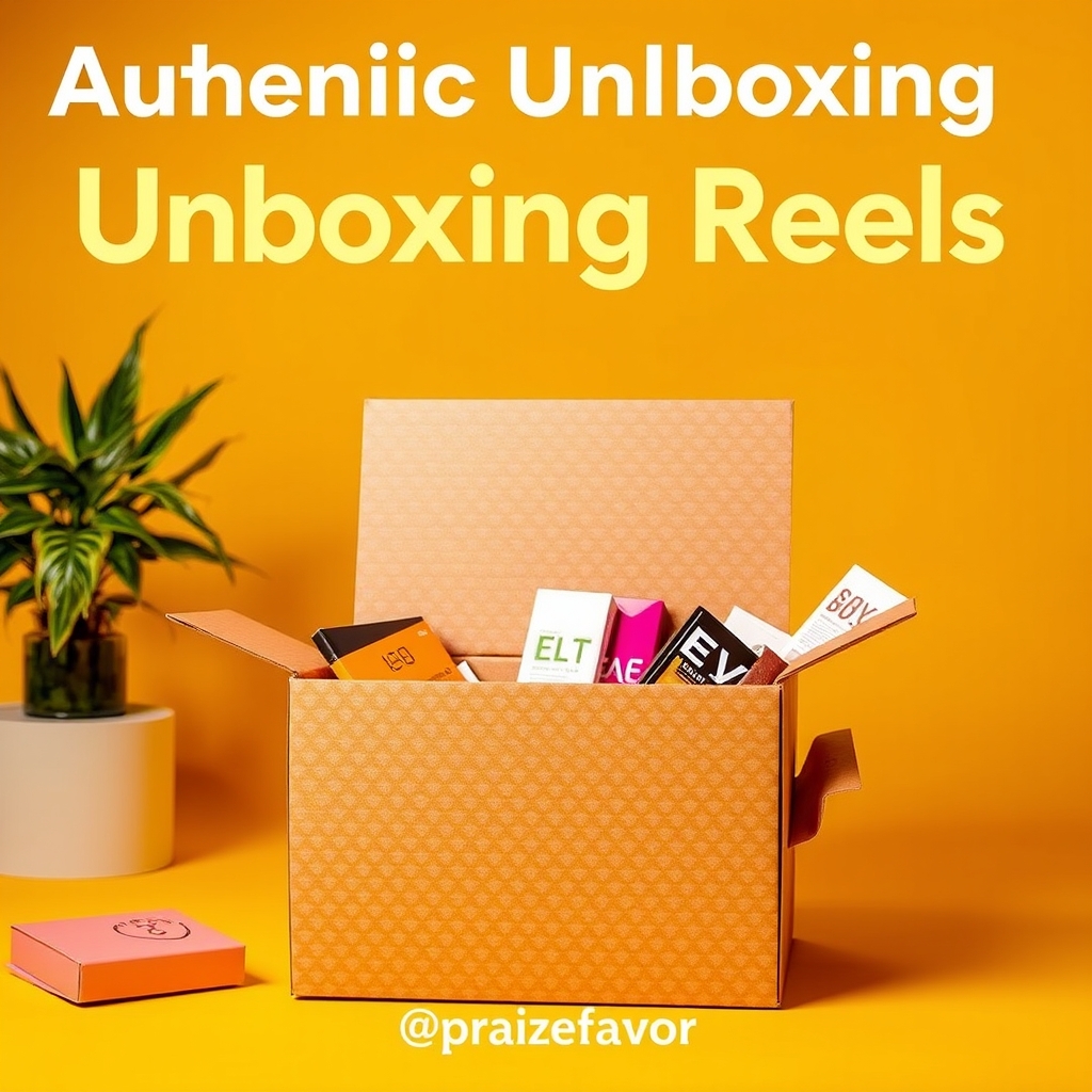 Authentic Unboxing Reels for Your Brand