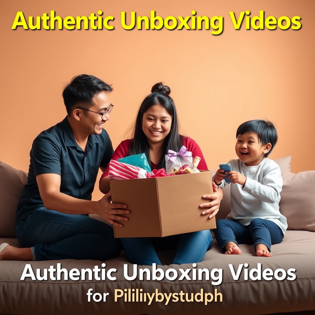 Authentic Unboxing Videos for Filipino Families