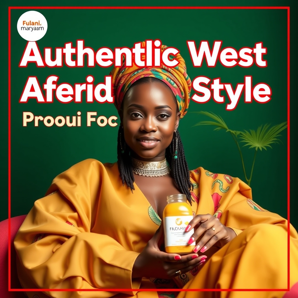 Authentic West African Style Product Placement